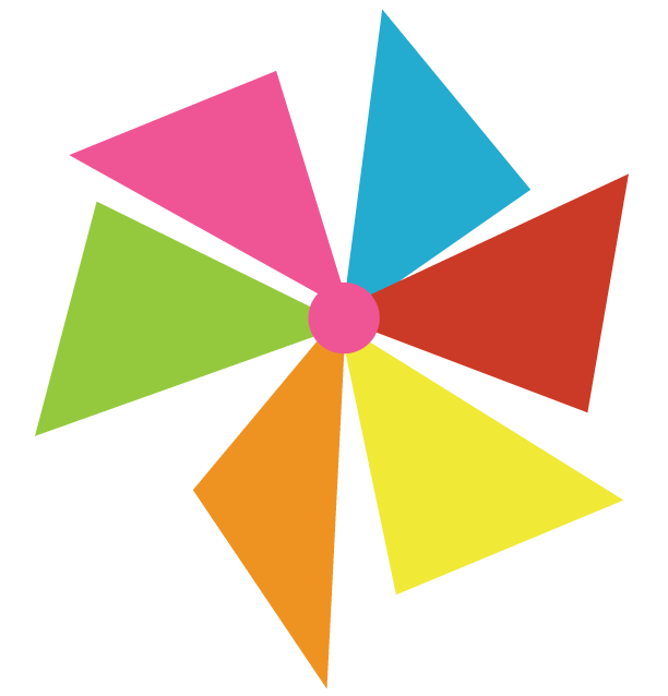 colorful pinwheel